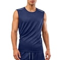 thumbnail image 1 of Zynoxe Mens Plus Size Shirts Classic Round Neck Sleeveless Tank Tops Breathable Quick Dry Workout Shirts for Men Versatile Casual Basic Running Gym Vest S, 1 of 9