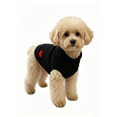 thumbnail image 1 of Zynoxe Small Dog Sweater Warm Comfy Knit Ribbed Winter Sweaters Solid Color Turtleneck Love Heart Print Winter Clothes, 1 of 6