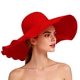 thumbnail image 1 of Zynoxe Sun Hat for Women Summer Extra Wide Brim Sun Protection Foldable Beach Hat Outdoor Floppy Bucket Hat for Travel, 1 of 8