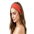 thumbnail image 1 of Zynoxe Womens Wide Elastic Headband for Yoga and Sports Comfy Casual Solid Color Workout Headband, 1 of 6