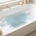 thumbnail image 1 of Zynviq Bathroom Rugs 35.9" X 16.9" Solid Color Bath Rugs Pvc Rectangular Blue Absorbent Washable Small Rug for Bathroom, 1 of 6