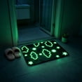 thumbnail image 1 of Zynviq Clouds Bathroom Rugs 23.6" X 15.7" Bath Rugs Polyester Absorbent Washable Rectangular Gray Small Rug for Shower, 1 of 6