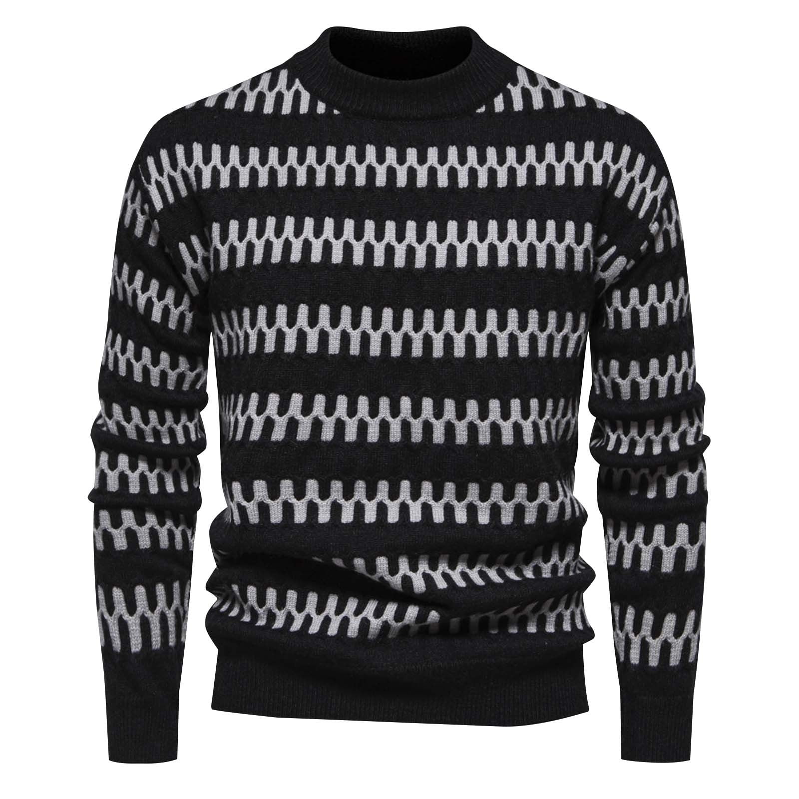 X RAY JEANS Mens Mock Neck Sweater Pullover, Teal, S
