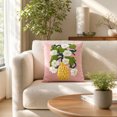 thumbnail image 1 of Zynviq Multicolor Pillow Covers 18x18inch Couch Pillow Covers Decorative Flower Square Polyester with Zipper, 1 of 6