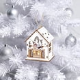 thumbnail image 1 of Zynviq White House Santa Sack and Gift Box Scene Lighted Decor for Christmas Village, 1 of 6