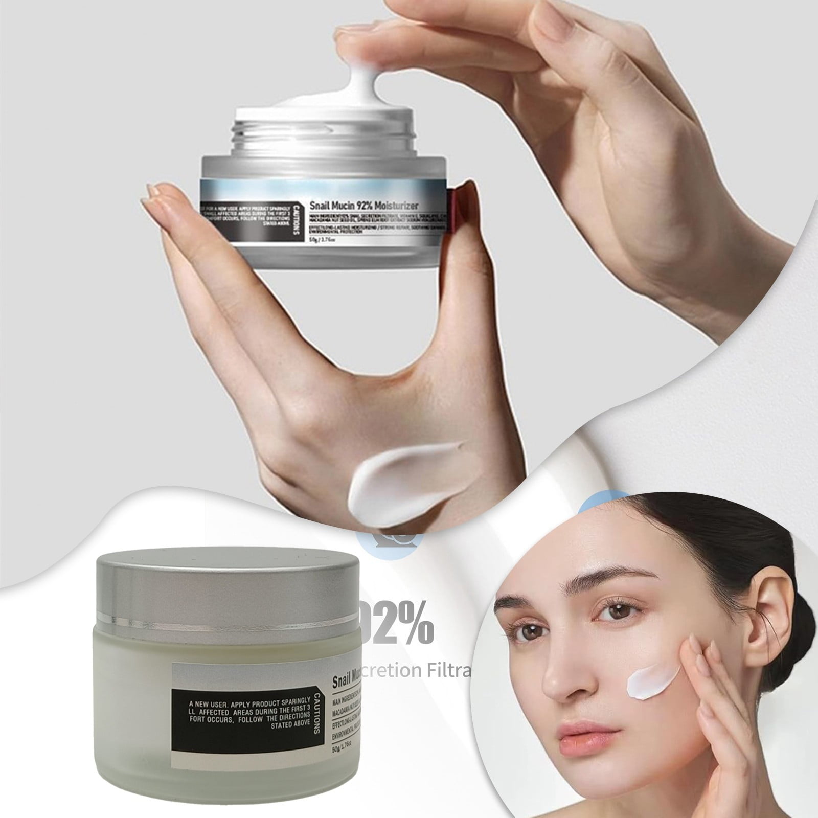 Zyooh 50ml Moisturizing Face Hydrating Moisturizing Daily Moisturizing