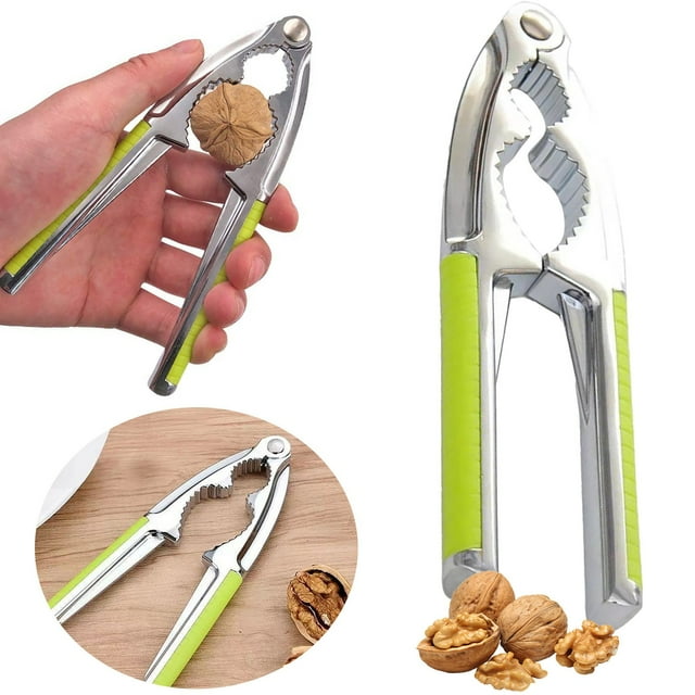Zyooh Green Walnut Clip Functional Crab Clip Nut Clip Potato Chip Clip