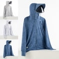 thumbnail image 1 of Zysthvn Athletic Lightweight Jacket Men Sun Protection Outdoor Fall Coats for Men Full Zip Solid Hooded with Pockets Hiking, 1 of 7