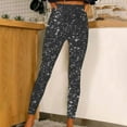 thumbnail image 1 of Zysthvn Workout Leggings for Women Elastic Waist Tummy Control Yoga High Waist Athletic Womens Trousers Gym Slim Fit Printed, 1 of 5