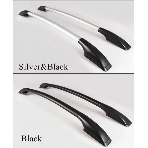 Zyutaosan 1.3M Luggage Rack Refit Special Luggage Rack Aluminum Alloy Side Bars Rails Car Top Frame Personalized Perforation-Free Car Decorative Accessorie Only For Car Decoration