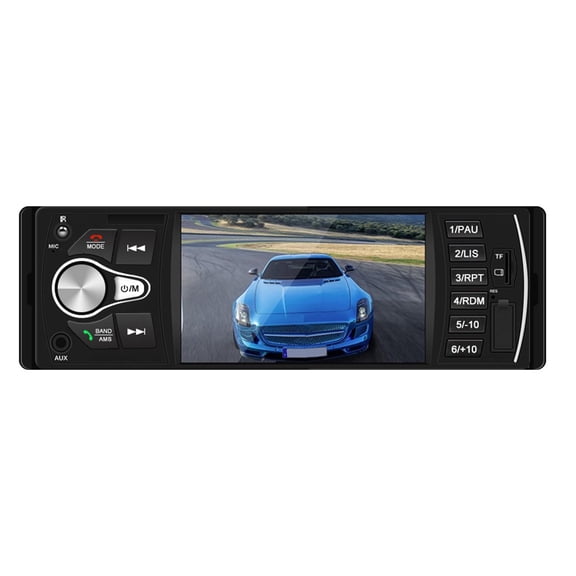 Zyutaosan 1 Din 4.1" Car Stereo Radio Audio Mp5 Player Bluetooth Mp3 Fm Aux Usb W/ Remote