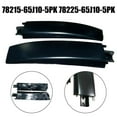 thumbnail image 1 of Zyutaosan 1 Pair Roof Rack Rail Front End Cap L&R Side Fit For Suzuki Grand Vitara 06-15, 1 of 5