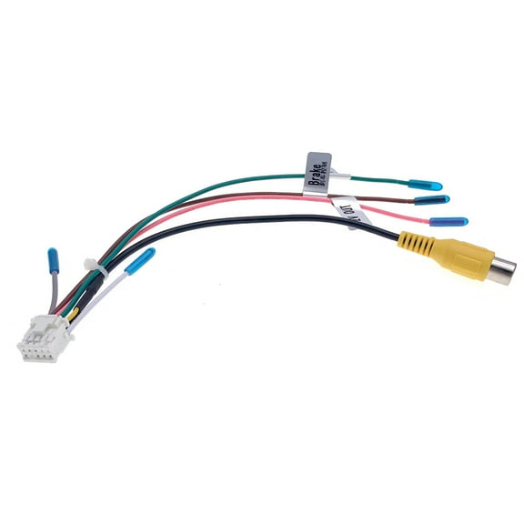 Zyutaosan 10 Pin Car Rca Rear View Camera Video Input Cable Adapter Wiring Connector