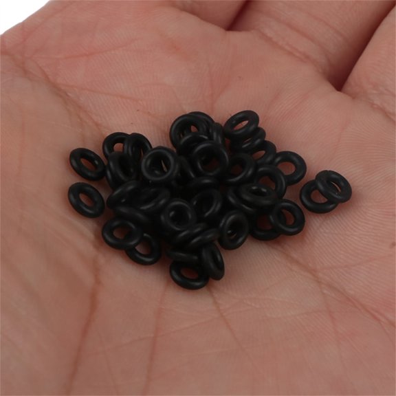 Zyutaosan 100Pcs Seal Ring Rubber Orings 7.52*3.53*14.58Mm For Fuel Injector Repair Kits