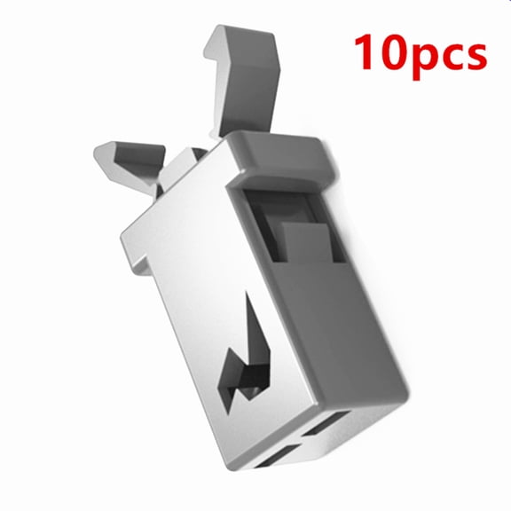 Zyutaosan 10Pcs Replacement Car Sunglasses Holder Overhead Console Latch Most Trash Can