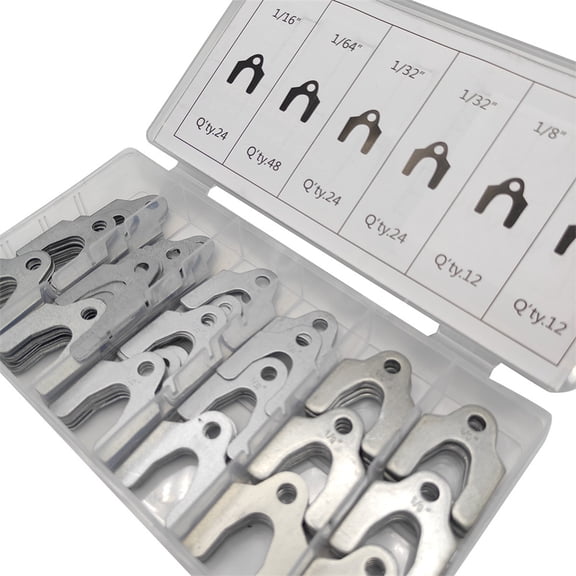 Zyutaosan 144Pcs Auto Alignment Shim With Storage Box For Adjusting Body Parts