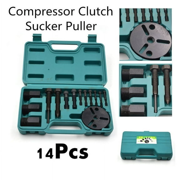 Zyutaosan 14Pc R134A Ac Compressor Clutch Remover Puller Installer Air Conditioning Clutch