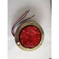 thumbnail image 1 of Zyutaosan 16-Led 12V 24V Round Clear Lens Red Tail Lights Back-Up Reverse Lamps For Truck Trailer Rv 2Pc, 1 of 5