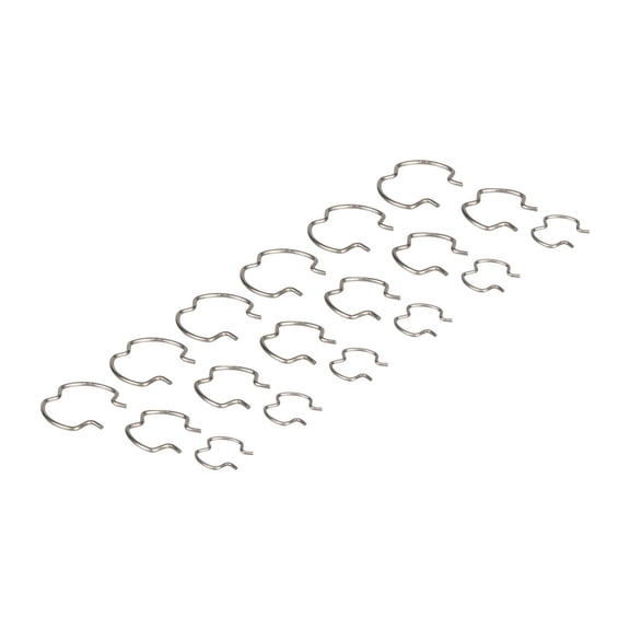 Zyutaosan 18Pcs 800-801 Quick Connector Clips,3/8" 1/2" 5/8" Transmission Cooler Line Clip