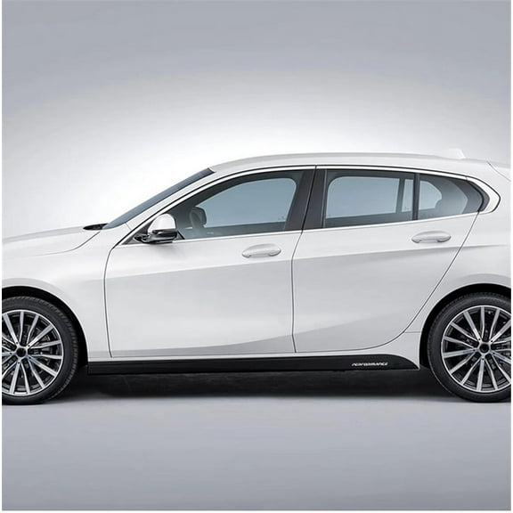 Zyutaosan 2.15M Glossy 5D Carbon Fiber Side Skirt Sill Decal Stripe Stickers For Bmw 3 4 5 M3 M4 Series