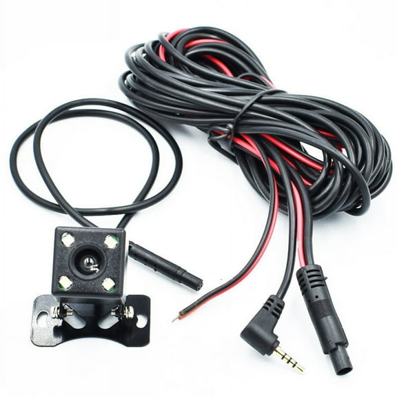 Zyutaosan 2.5Mm Jack Port 5 Pin Car Rear View Camera Parking Camera Night Sight Waterproof With 4 Led Lamp For Driving Recorder