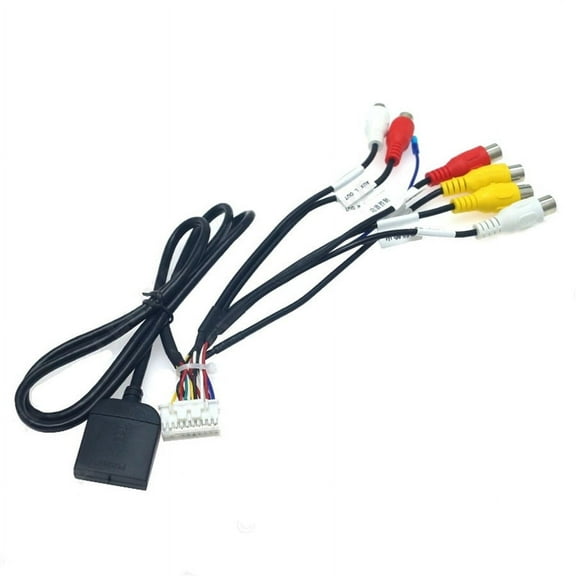 Zyutaosan 20-Pin Extended Interface Rca Aux-In/Out Cable With Sim Slot For Android Head Unit Stereo