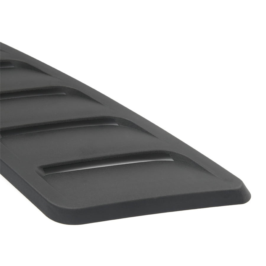 Zyutaosan 2Pcs Black Abs Car Front Air Intake Scoop Bonnet Hood Vent 50.5X17Cm Universal