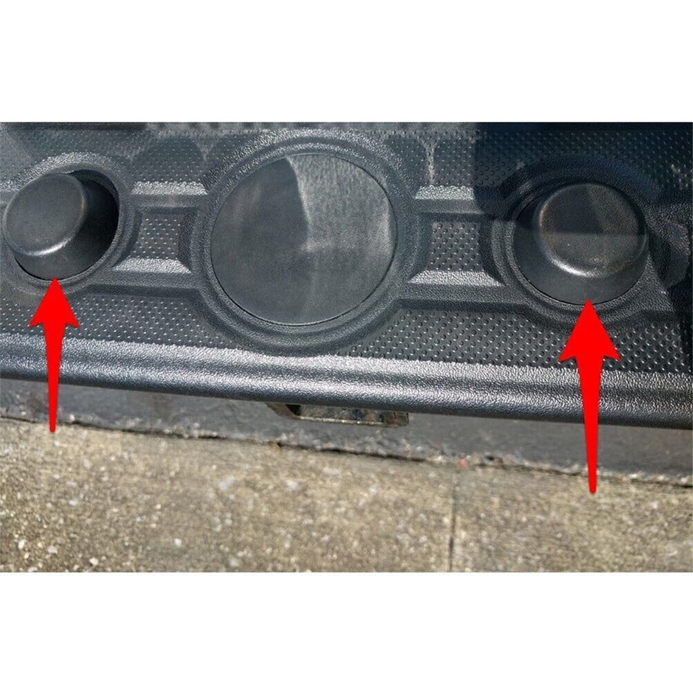 Set Of 2 Rear Bumper Domed Bolt Cover Caps For Toyota Tacoma (2005-2015) - New