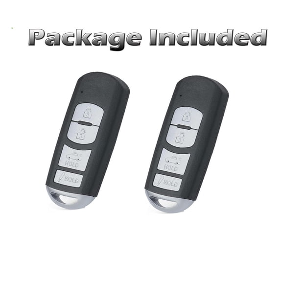 Zyutaosan 2Pcs Smart Car Remote Control Key Fob Wazske13D01 For Mazda 3 6 2014-2018
