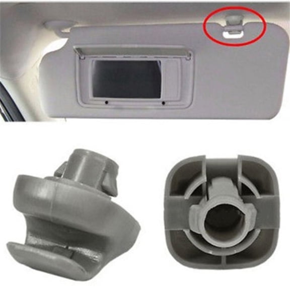 Zyutaosan 2Pcs Sun Visor Bracket Hook Hanger Clip 88217S01A01Za Fit For Honda Civic Accord Crv