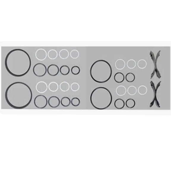 Zyutaosan 32pcs ABC Valve Block Seal Kit For Mercedes Benz CL55 CL65 CL500/CL600/S55