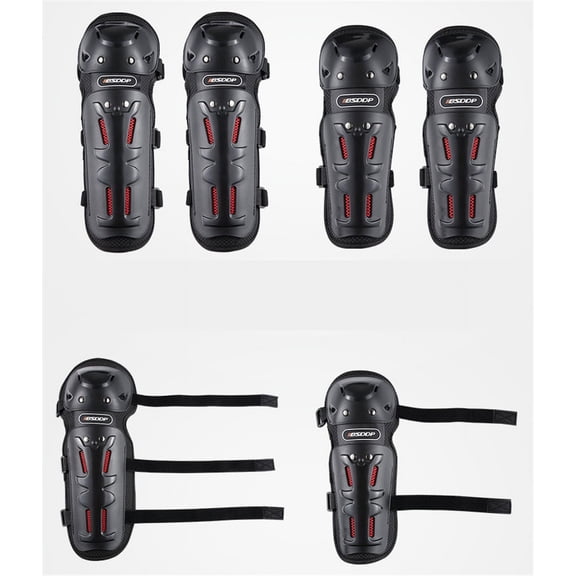Zyutaosan 4 Motorcycle Knee Elbow Adult Shin Armor Bike Protector Guard Pad Gear Off-road