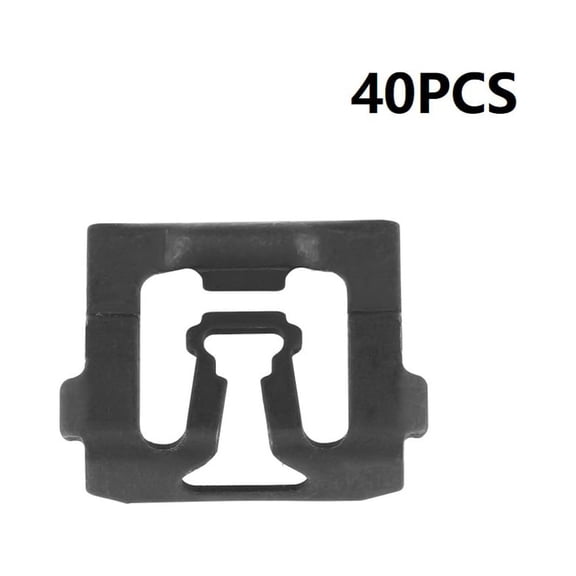 Zyutaosan 40Pcs Windshield & Rear Window Trim Molding Clips C5Zz6543413-B For Ford 1964-1993