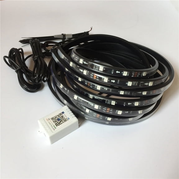 Zyutaosan 4X Flexible Colorful Chassis Lamp 5050 Smd Led Light Strip 210 Model App Control
