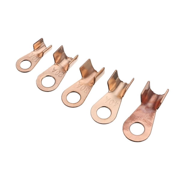 Zyutaosan 90Pcs Copper Battery Cable Connector Terminal Open Lugs Wire Terminals Ot 10A-100A