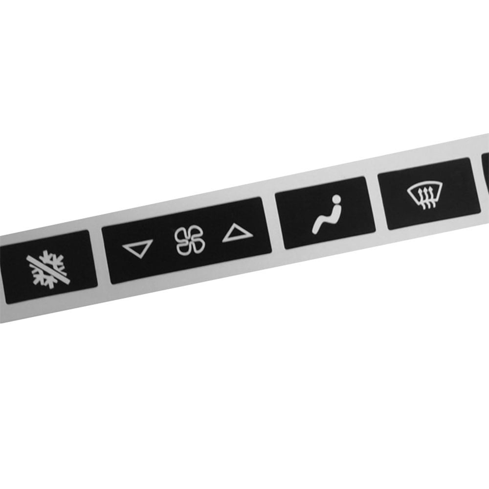 Zyutaosan A/C Climate Control Button Repair Decals Stickers For ...