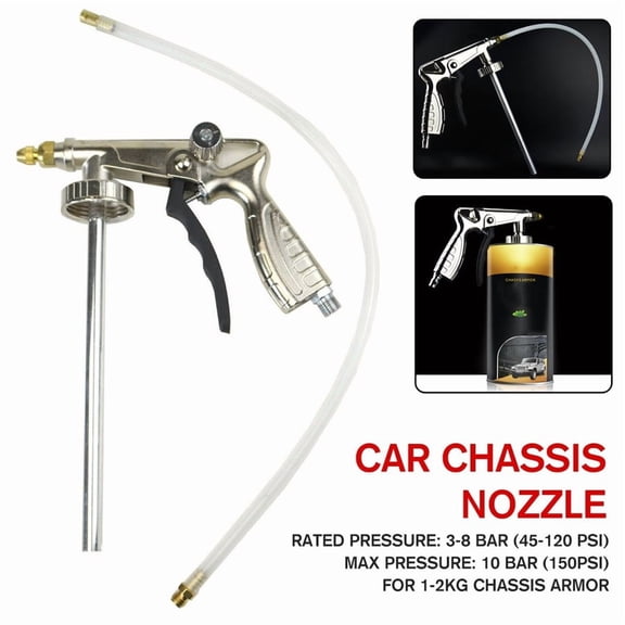 Zyutaosan Adjustable Underbody Undercoating Spray Gun Underseal Schutz Spray Gun Stonechip Under Body