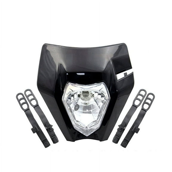 Zyutaosan Black Universal Motorcycle Headlight Head Lamp Light For Ktm Exc Excf Xc Xcf Xcw Xcfw Mx Egs Sx Sxf Sxs Smr 125 250 300-500 Dirt Bike