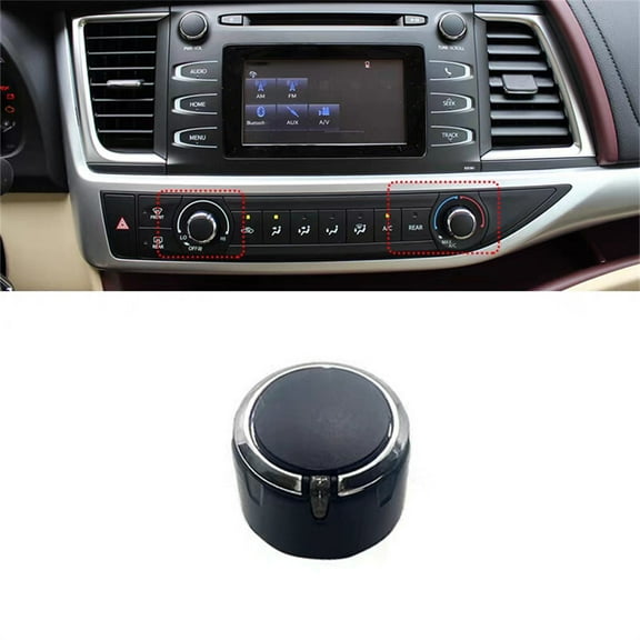 Zyutaosan Car Air Conditioning Knob Control Buttons For Toyota Highlander 2015-2020