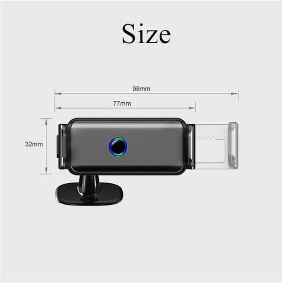 Zyutaosan Car Air Vent Dashboard Electric Automatic Navigation Bracket Phone Holder Automatic Clamping Mobile Navigation Bracket Cellphone Grip Holder Stand Hot