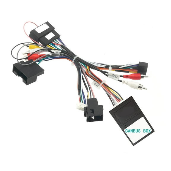 Zyutaosan Car Audio 16Pin Android Power Cable Adapter With Canbus Box For Ford Focus 2012-2015 Ranger 2012 Audio Power Wiring Harness