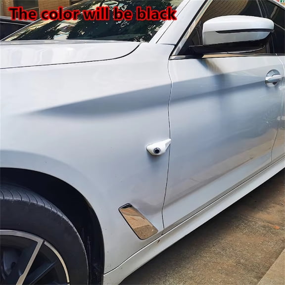 Zyutaosan Car Blind Spot Side View Camera Left Dual Lens 2 in 1 AHD 1080P 4PIN Front Rear Easy Install Sticker Mount