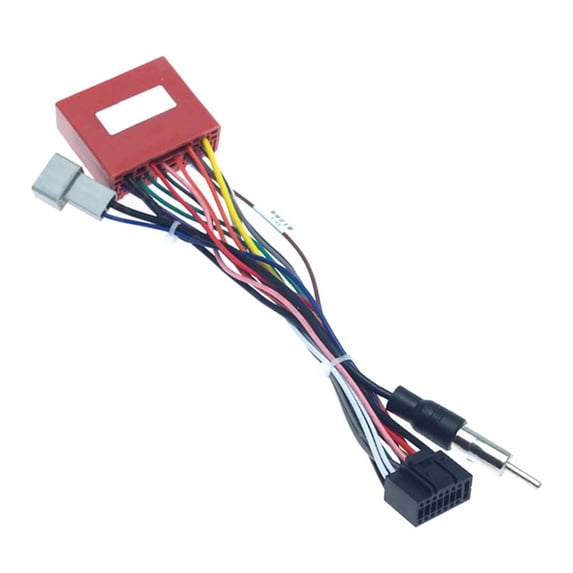 Zyutaosan Car Radio 16Pin Adaptor Power Cable For Mazda 2/3/6 Ruiyi Audio Stereo 16Pin Wiring Harness