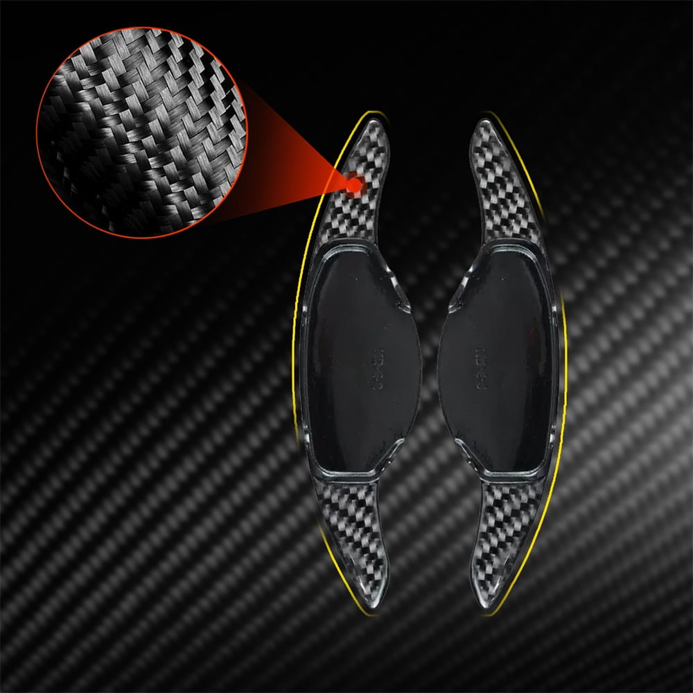 X AUTOHAUX Red Aluminum Steering Wheel Paddle Shifters – Pair For Mitsubishi ASX, RVR, Outlander, Lancer, Eclipse Cross