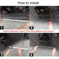 thumbnail image 1 of Zyutaosan Chrome Stainless Steel Side Skirt Door Side Line Sill Garnish Body Molding Trim Cover 4Pcs For Universal, 1 of 5