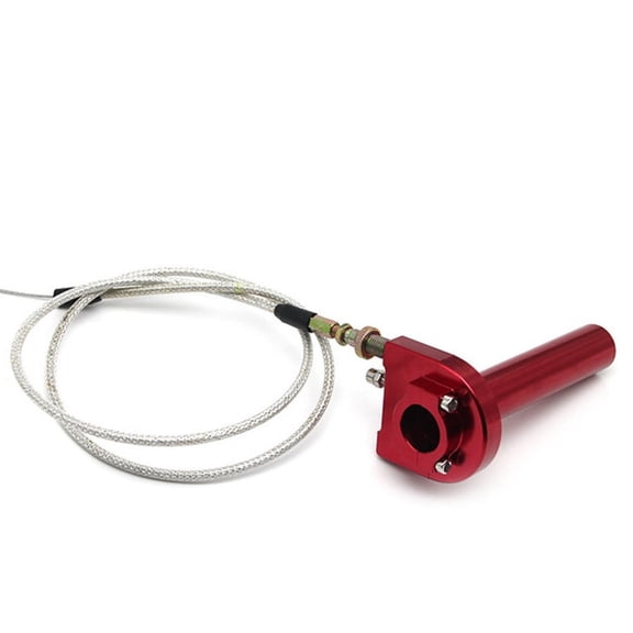 Zyutaosan Cnc Aluminum Throttle Turn Grip Quick Twister + Cable Fit For Motorcycle 22Mm Handbar Motorcycle,Scooter, Atv ,Utv 50-125Cc