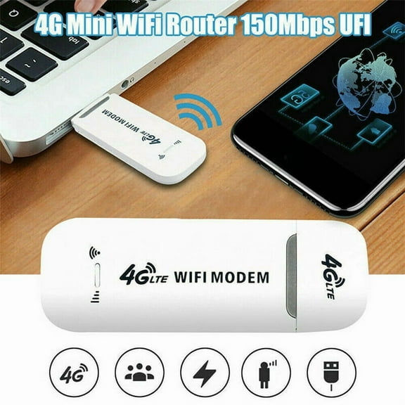 Zyutaosan Details About Unlocked 4G Lte Wifi Wireless Usb Dongle Mobile Broadband 150Mbps Modem Sim Card