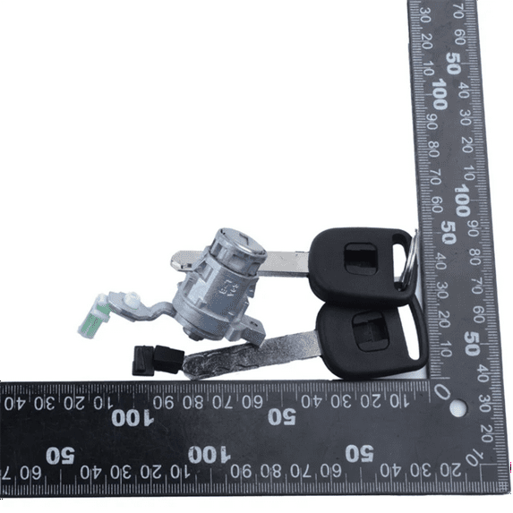Zyutaosan Drivers Left Door Lock Cylinder W/2 Keys For Honda Pilot 2003-2008 72185-S9V-A21