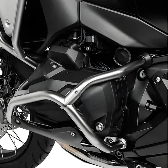 Zyutaosan For BMW R 1300 GS R1300GS 2023- Silver Reinforcing Strut Engine Crash Bar Kit