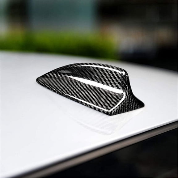 Zyutaosan For Bmw E90 E91 E92 3 Seires M3 E82 1M 100% Real Carbon Fiber Shark Fin Antenna Cover Cap